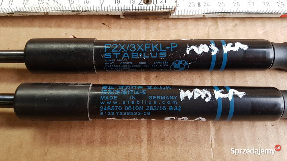 BMW 1 120 F20 f21 LIFT amortyzatorki maski