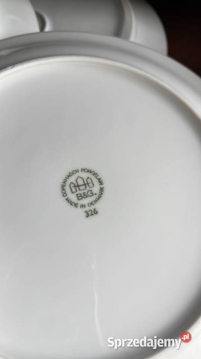 Copenhagen Porcelain B G Made on Denmark Talerz Gdańsk sprzedam