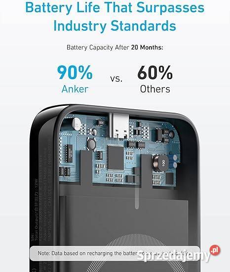 Powerbank Anker 5000 mAh czarny Rzeszów