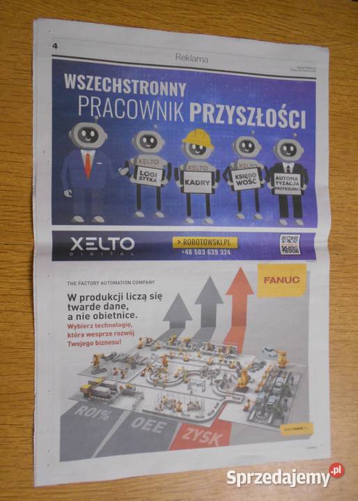 Automatyzacja procesów biznesowych Gazeta miękka Parczew