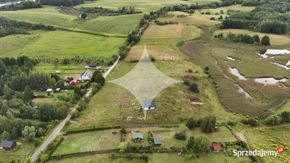 Działki budowlane i rolne jez Zdrężno warmińsko-mazurskie Płociczno