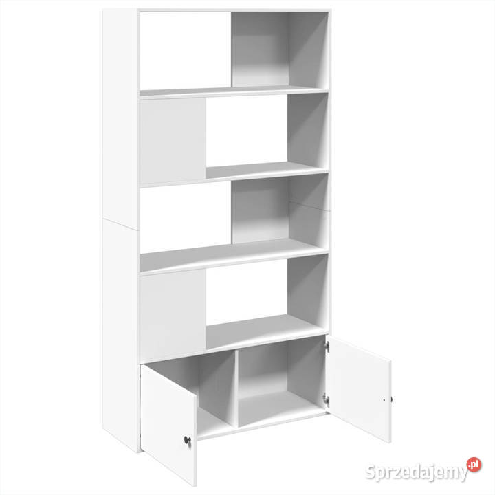 Regał biały 100x36x189 materiał drewnopochodny Regały Meble Warszawa sprzedam