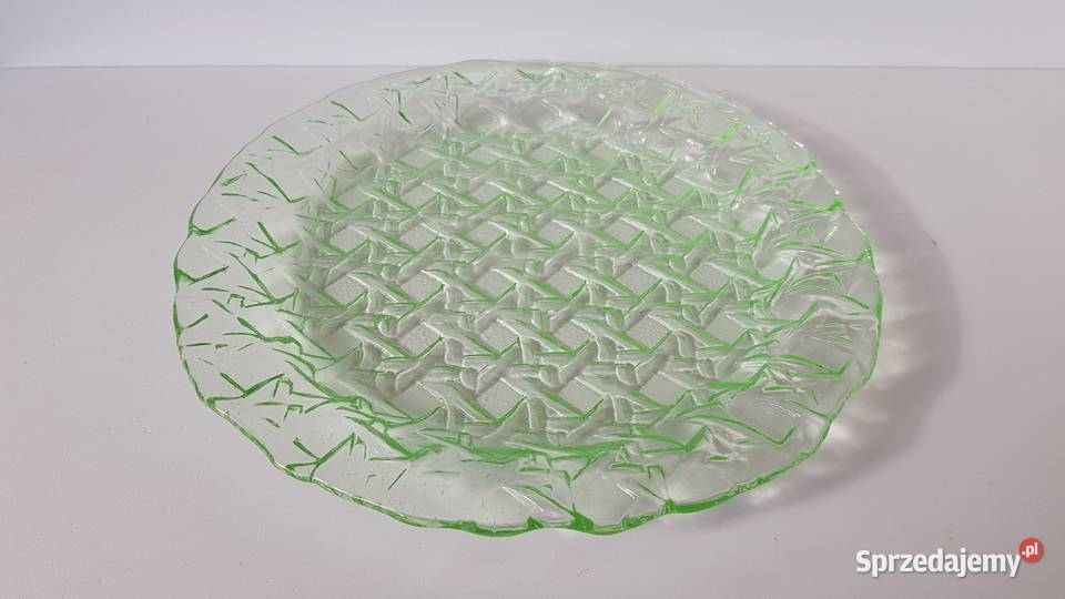 Talerz Kratka Plecionka 3 Ząbkowice kolorowe Dąbrowa Górnicza