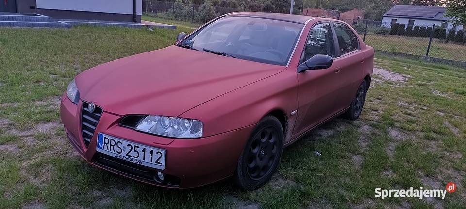 Alfa 166 manual 6 biegów 2004 24 JTD 150 10v gniazdo SD Łańcut