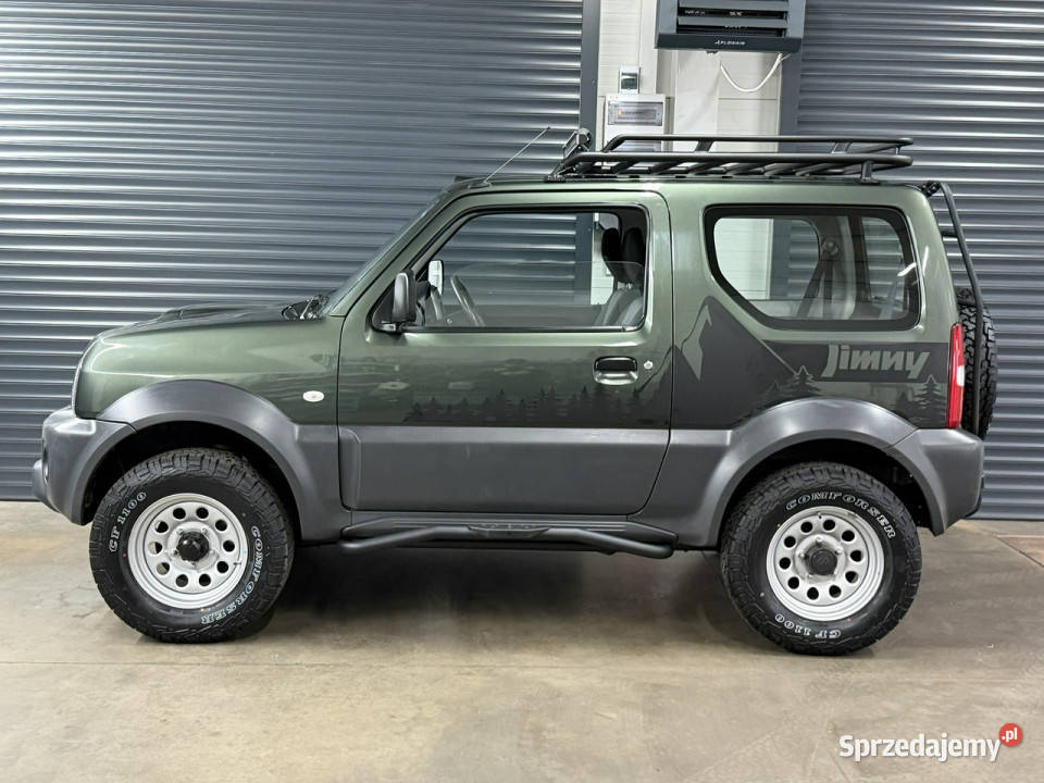 Suzuki Jimny 120tyśkm 2015r leśnika myśliwego lakier metallic małopolskie Chechło sprzedam