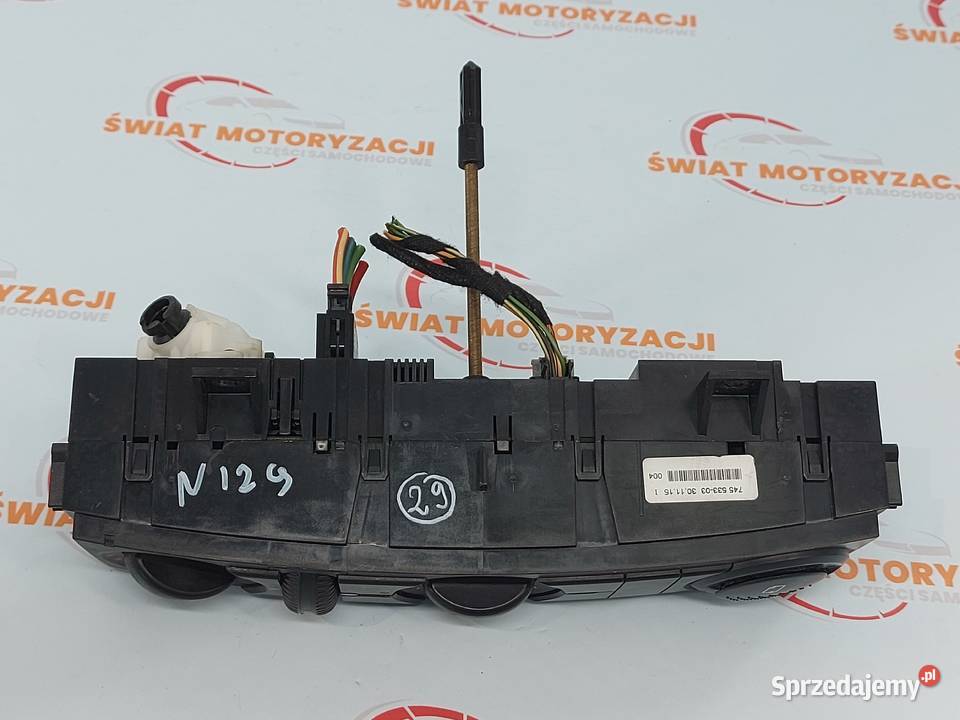 VW CRAFTER I LIFT 16r panel klimatyzacji sprzedam