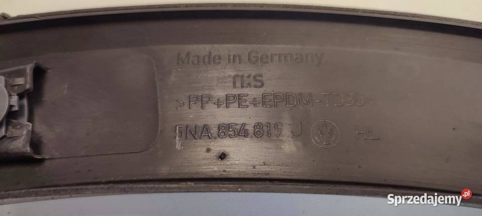 VW TIGUAN II LISTWA BŁOTNIKA LEWY TYŁ 5NA854819J dolnośląskie sprzedam