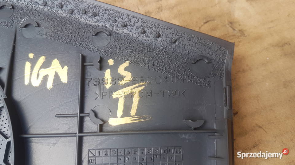 Suzuki Ignis II MH 0410 osłony maskownica dolnośląskie Legnica
