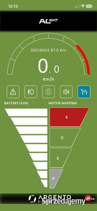 Hulajnoga elektryczna argento Evo Skierniewice