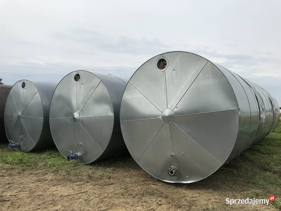 Zbiornik stalowy 25 000 naziemny ocieplony