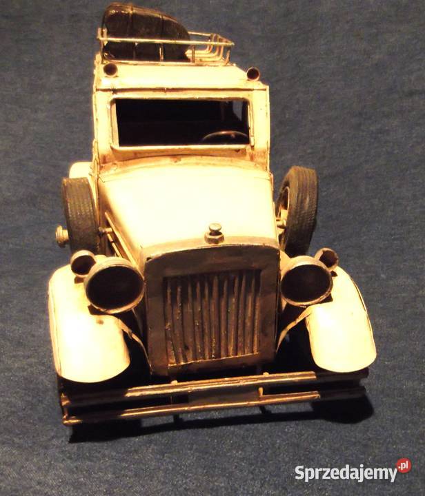Samochód model duży metalowy dekoracja Miastko