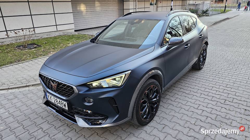 Cupra Formentor 20 VZ 310 4x4 bezwypadkowy małopolskie Kraków sprzedam