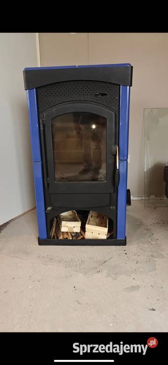 Solidny Używany Kominek Rika Terra 8 kW Kraków sprzedam