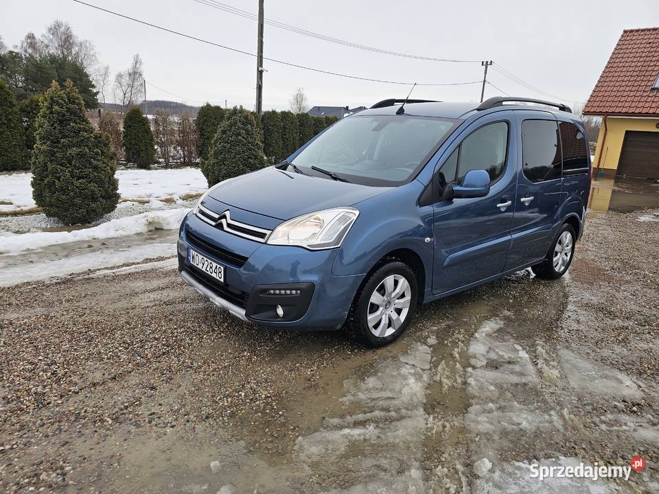 Citroen Berlingo Multispace 16HDI 2016r sprowadzony Ostrołęka