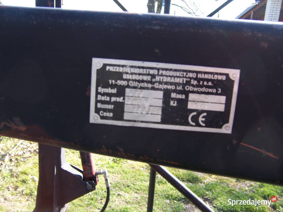 ŁADOWACZ TUR 2sekcje do MF 255URSUS 28123512 z nieuszkodzony Maszyny rolnicze Derewiczna