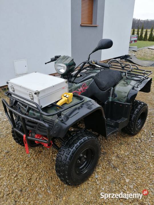 Quad 250 DUŻY przeprawowy małopolskie Brzeszcze