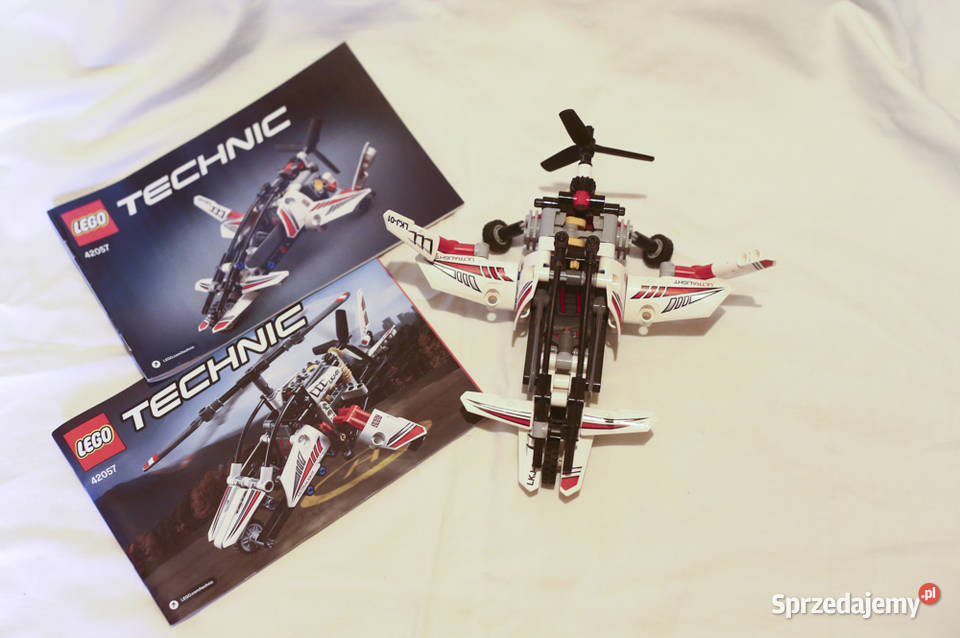 Lego Technic Helikopter Samolot 2 w 1 42057 Klocki pomorskie Gdańsk
