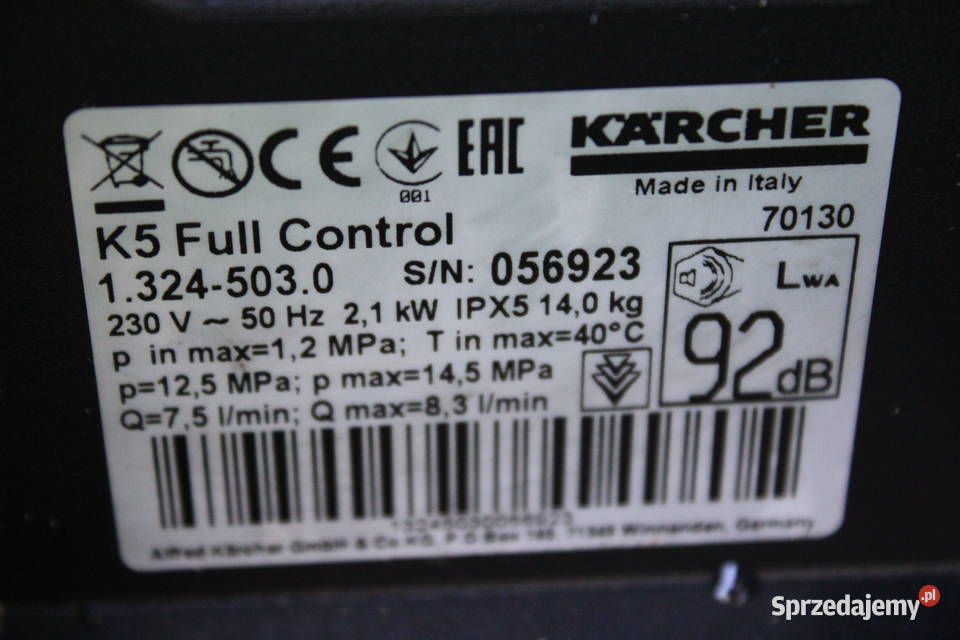 Myjka Karcher K 5 Full Control Super stan Radom