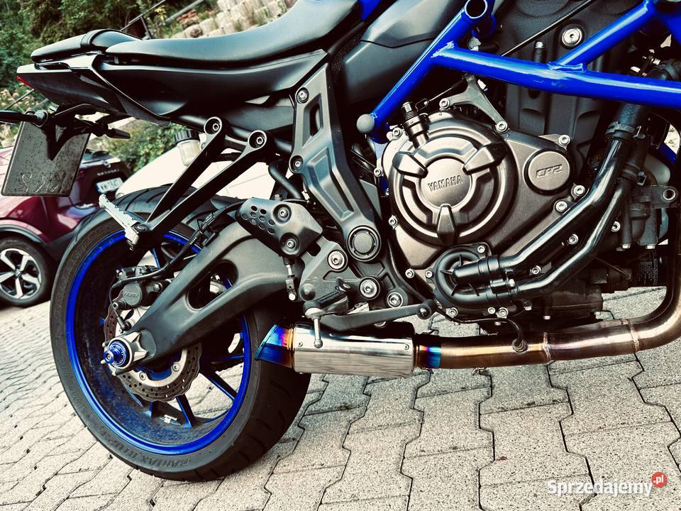 Yamaha MT 07 2019r ABS Pełna Moc Sportowy Wydech Motoryzacja Pławna Dolna sprzedam