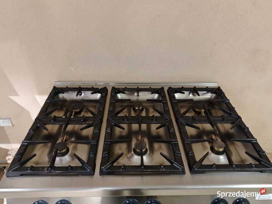 MBM kuchnia gazowa 6palnikowa 54 kW linia 900 Góra sprzedam