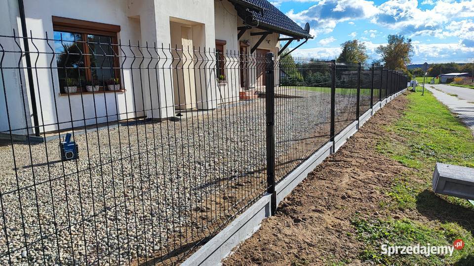 Ogrodzenie panelowe 3D 2D Panel 153 Podmurówka pomorskie Tczew
