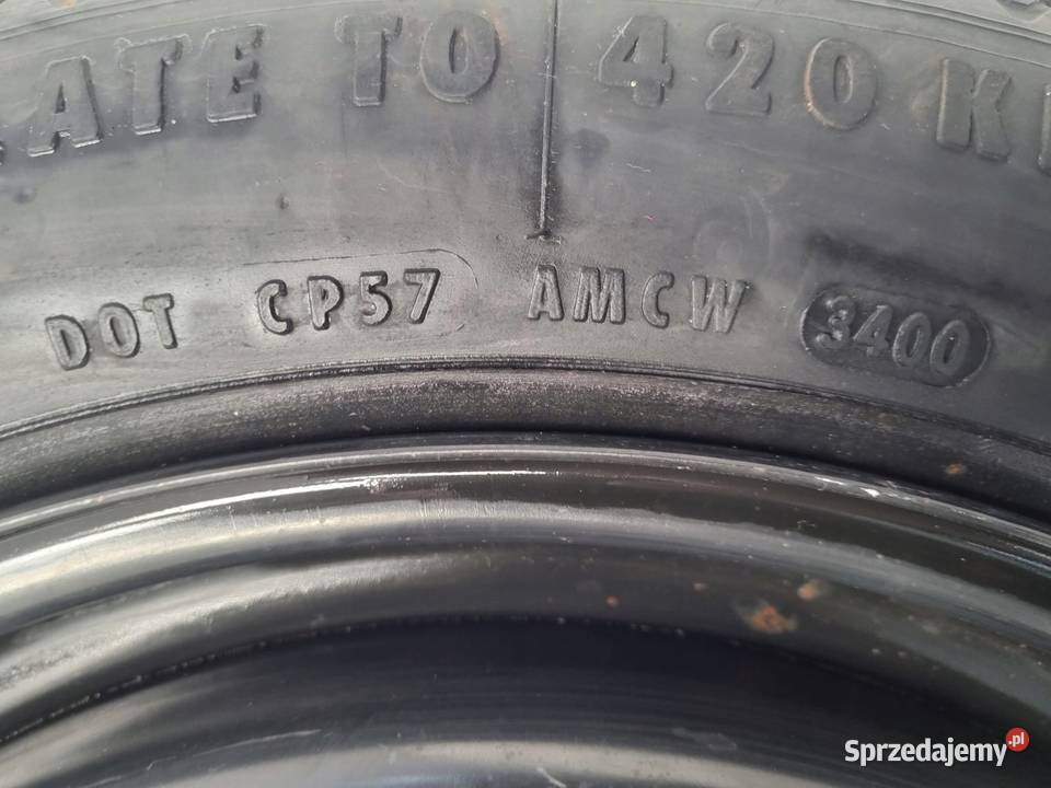 KOŁO DOJAZDOWE BMW E46 dojazdówka 12580 R17 Chełm sprzedam
