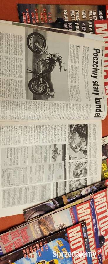 Czasopismo kolekcjonerskie motocykl 1995 komplet