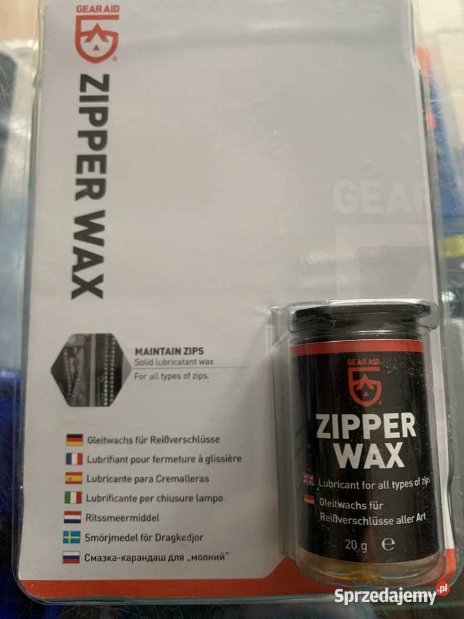 Wosk do zamków błyskawicznych Ziper Wax Bytom