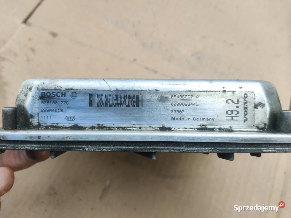 Sterownik komputer Volvo V70 II 25 TDI 09496667