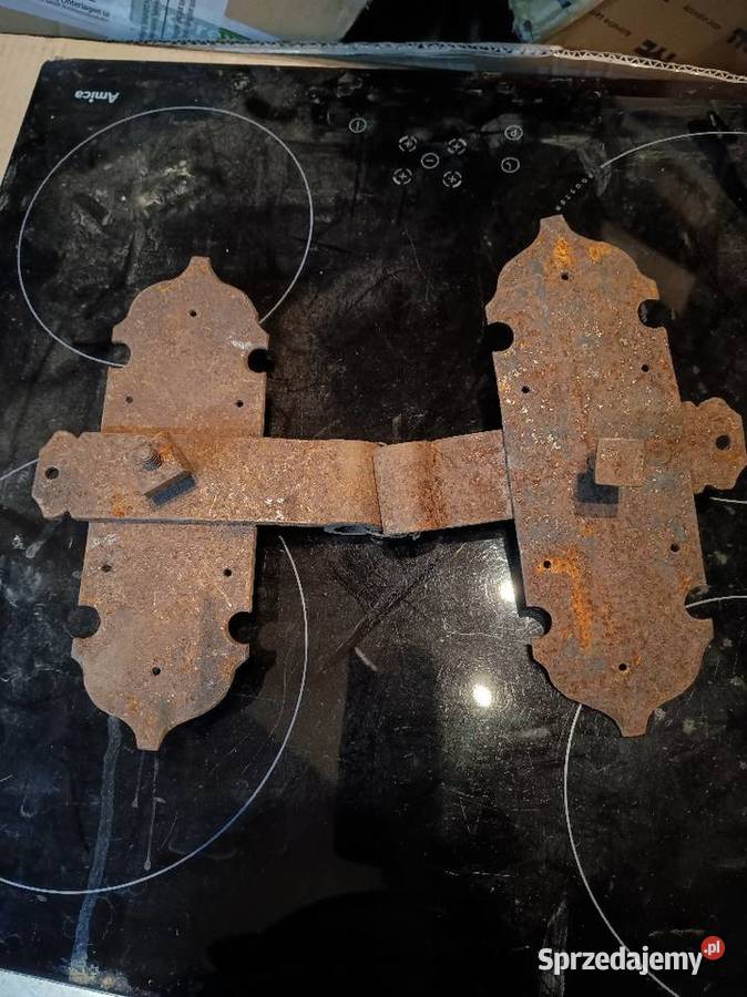 Stare Zawiasy do drzwi sprzedam