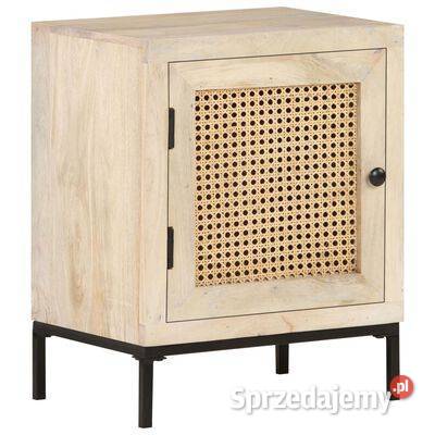 vidaXL Szafka nocna 40x30x50 drewno mango i Warszawa