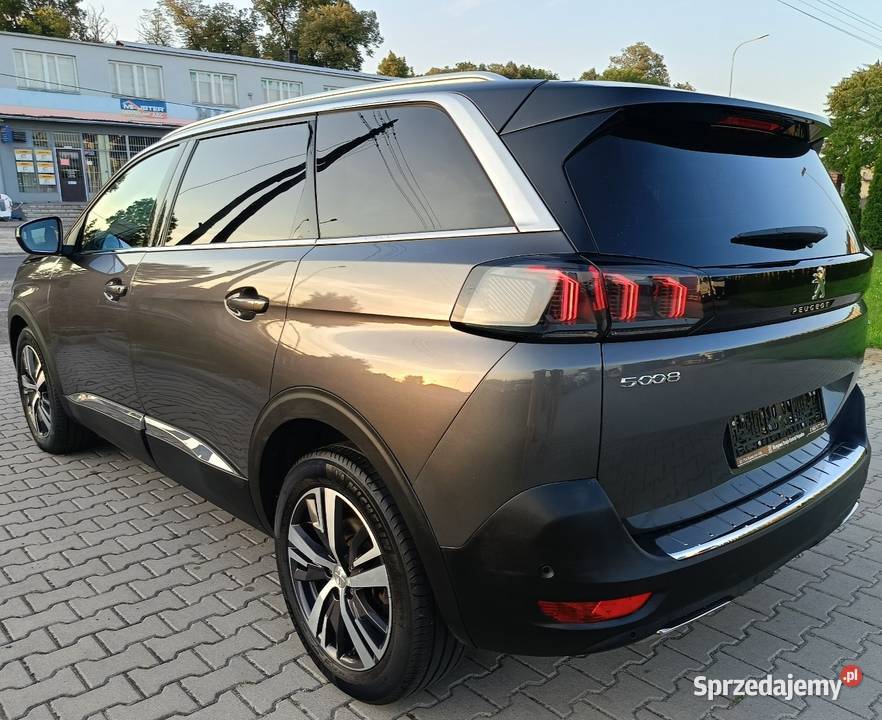 Rodzinny Peugeot 5008 GT 7 miejsc światła przeciwmgielne Kawęczyn sprzedam