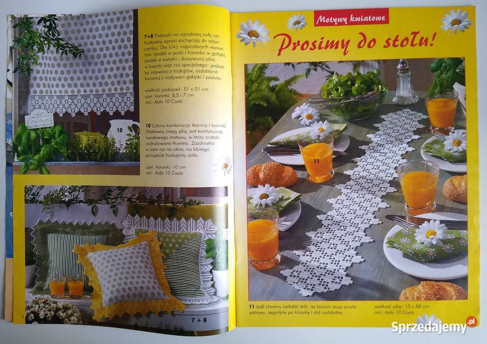 Szydełkowanie 42010 koronki i obrusy szydełko Gdańsk