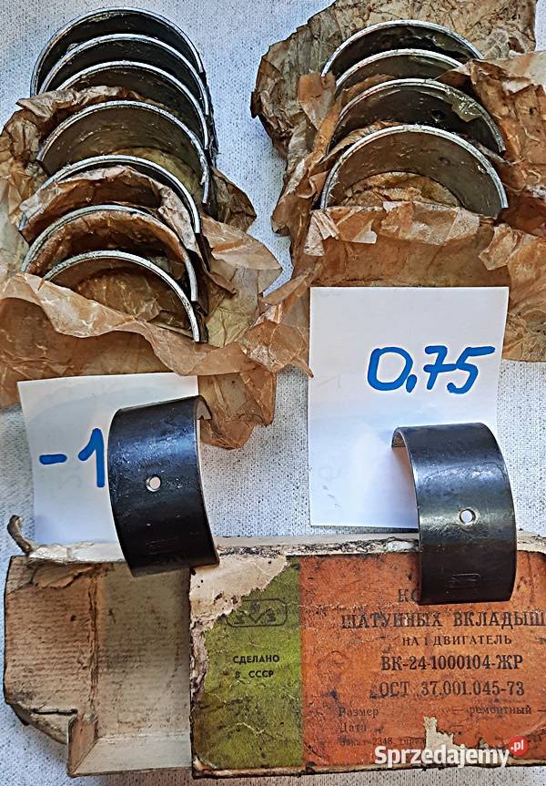 Panewki półpanewki silnika rozruchowego Ostrów Wielkopolski