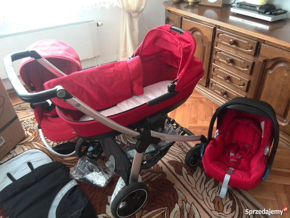 Wózek MaxiCosi Elea fotelik 3w1 Zdejmowana tapicerka  Lublin