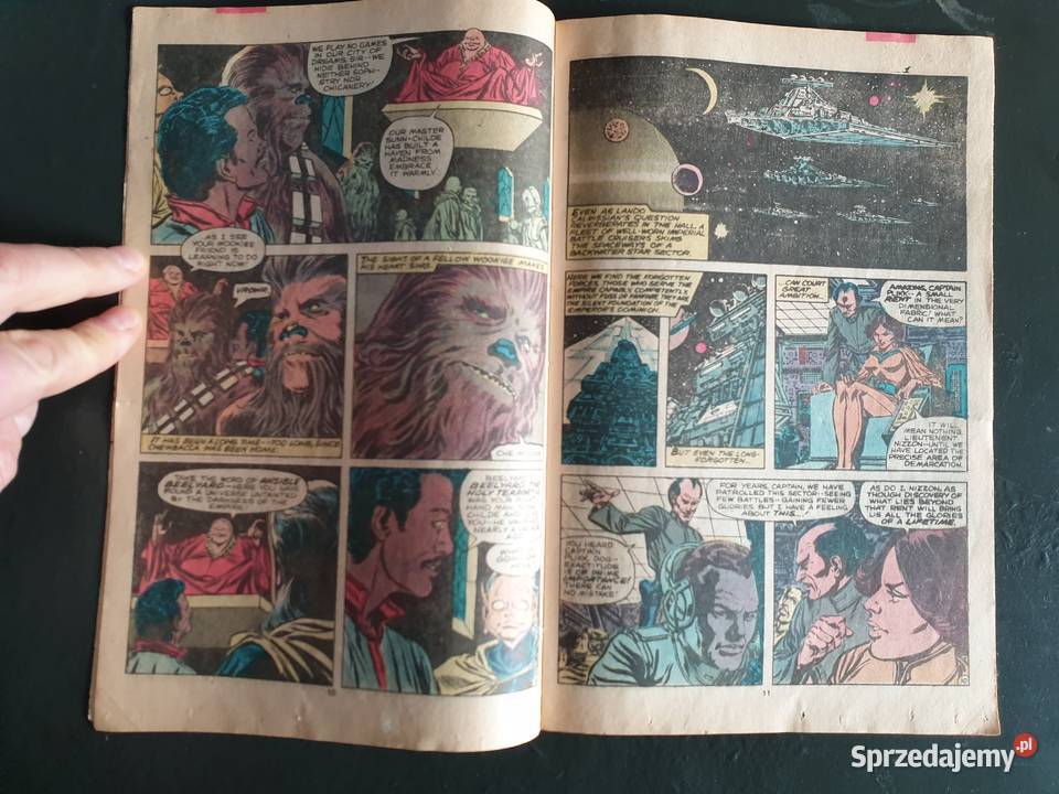 Star Wars oryginalny komiks USA 1981 Amerykańskie Gdynia