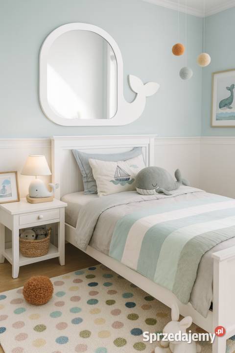 Lustro dekoracyjne ścienne dziecka w ramie mdf Warszawa