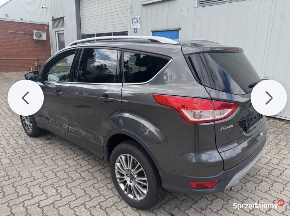 Ford Kuga 4x4 2015 pół skóra z Niemiec super Jelenia Góra