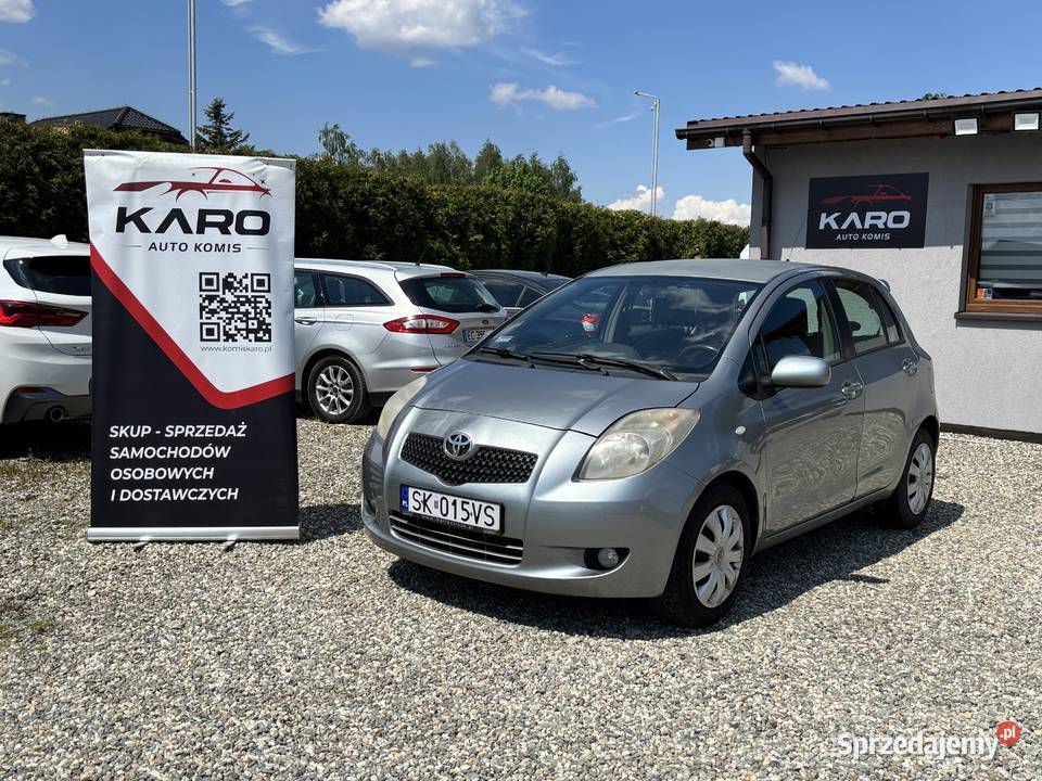Toyota Yaris 2008r szary śląskie Paniówki sprzedam