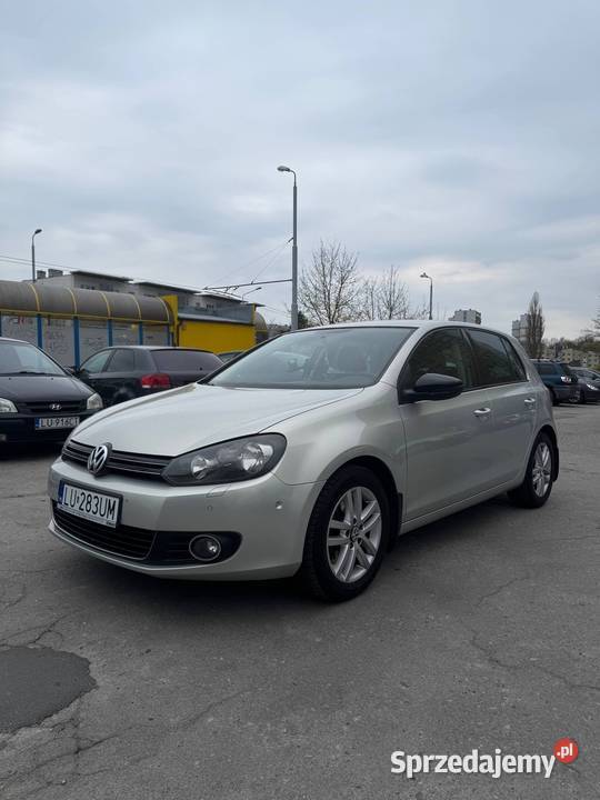 Volkswagen Golf VI 14 TSI 160 DSG 2010 polski Rok produkcji 2010 lubelskie Lublin