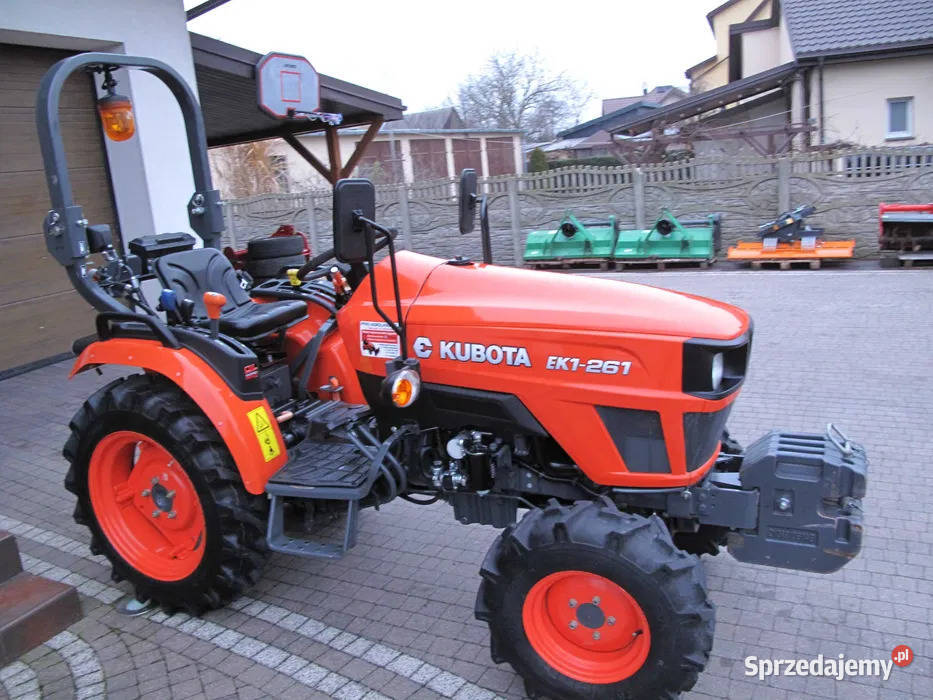 Mini Traktorek Kubota EK1261 4X4 26 Wspomaganie Międzyrzec Podlaski