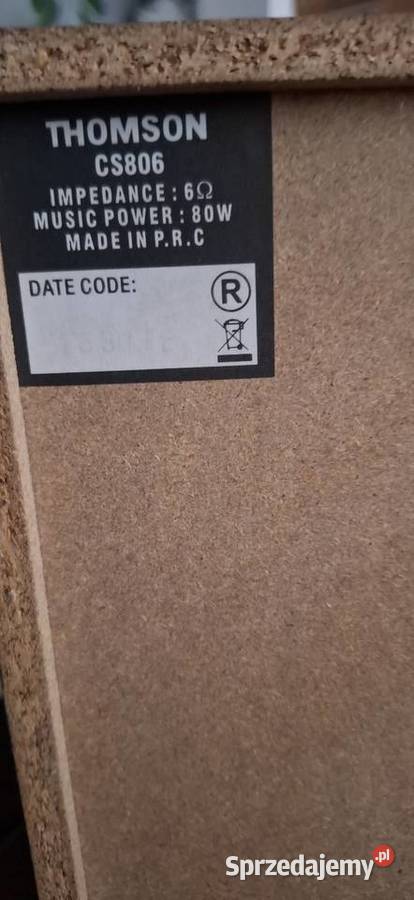 Kolumny Thomson 3 drożne 80 Watt 6 ohm małopolskie Wadowice
