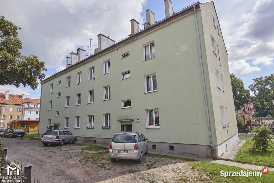 2 pokoje centrum Bartoszyc 46 m2 parter