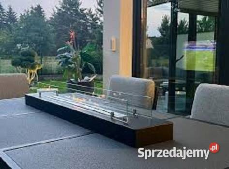 Biokominek wkład z szybą 1200mm BIOKOMINEK