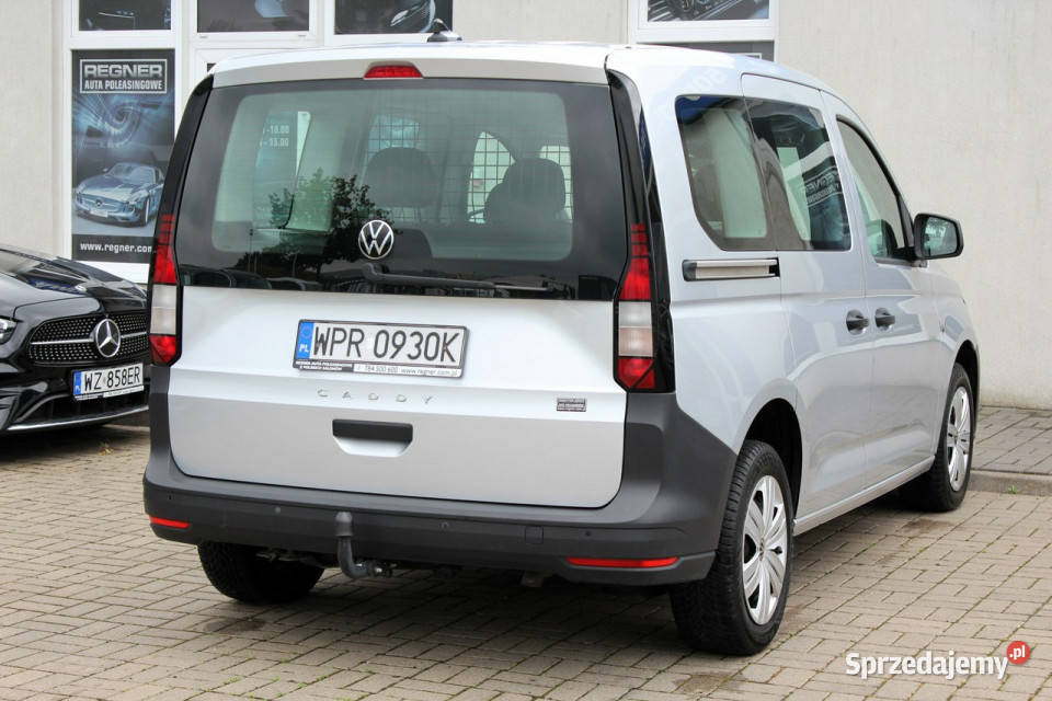 Volkswagen Caddy SalonPL FV23 Hak Lane Assist Sokołów