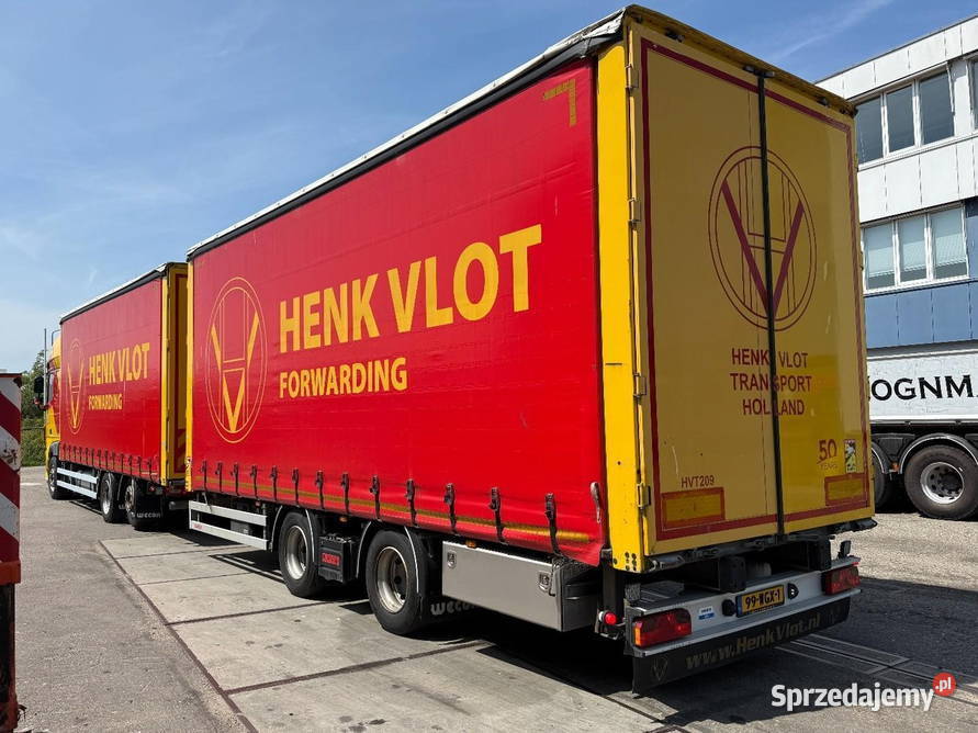 Firanka 6x2 zestaw z przyczepa DAF XF RZUR 6 Plandeki Warszawa sprzedam