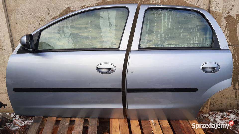 drzwi lewe Opel Corsa C 5drzwi klapa i inne lak Drzwi dolnośląskie Dębno