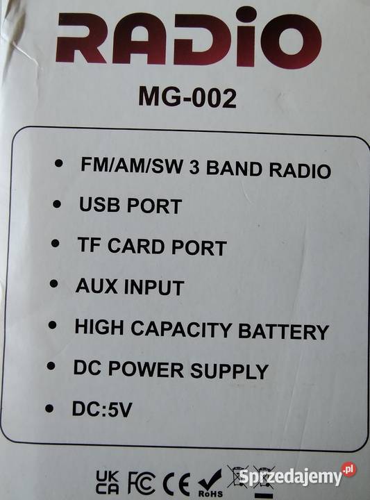 Radio MG002 śląskie Żory