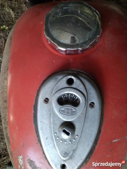 Jawa 250 amperomierz na zbiorniku Bielsk Podlaski