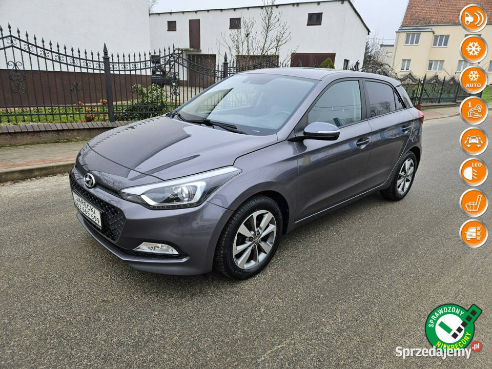 Hyundai i20 Opłacony Zadbany Serwisowany Bogaty warmińsko-mazurskie Kisielice sprzedam